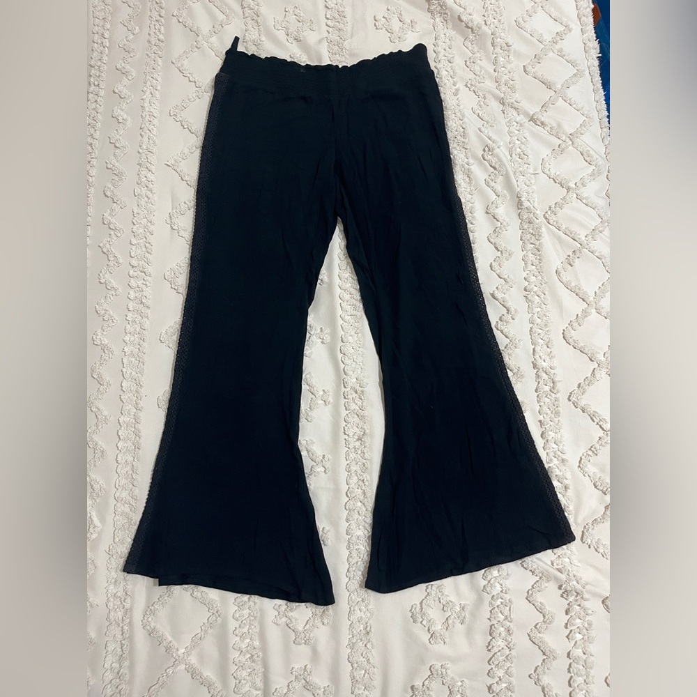 Elegant Black Flare Pants